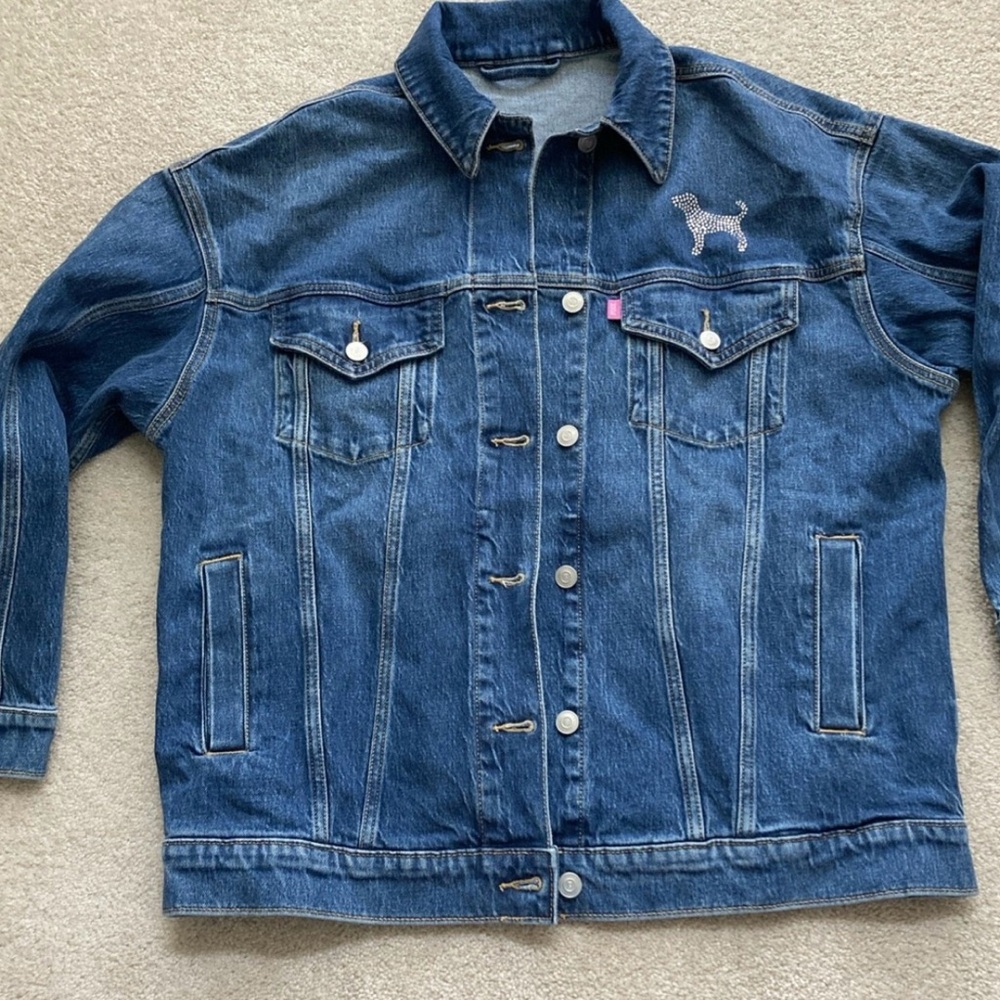 Limited Edition Rhinestone denim jacket - Picture 4 of 5